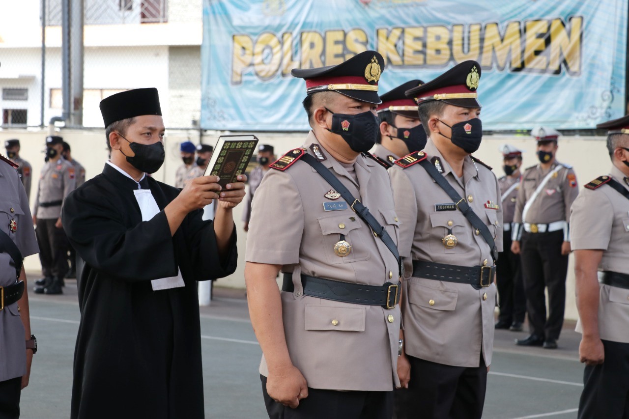 Tujuh Kursi Jabatan Perwira Polres Kebumen Dirotasi, Tejo Suwono Jabat Kasat Lantas