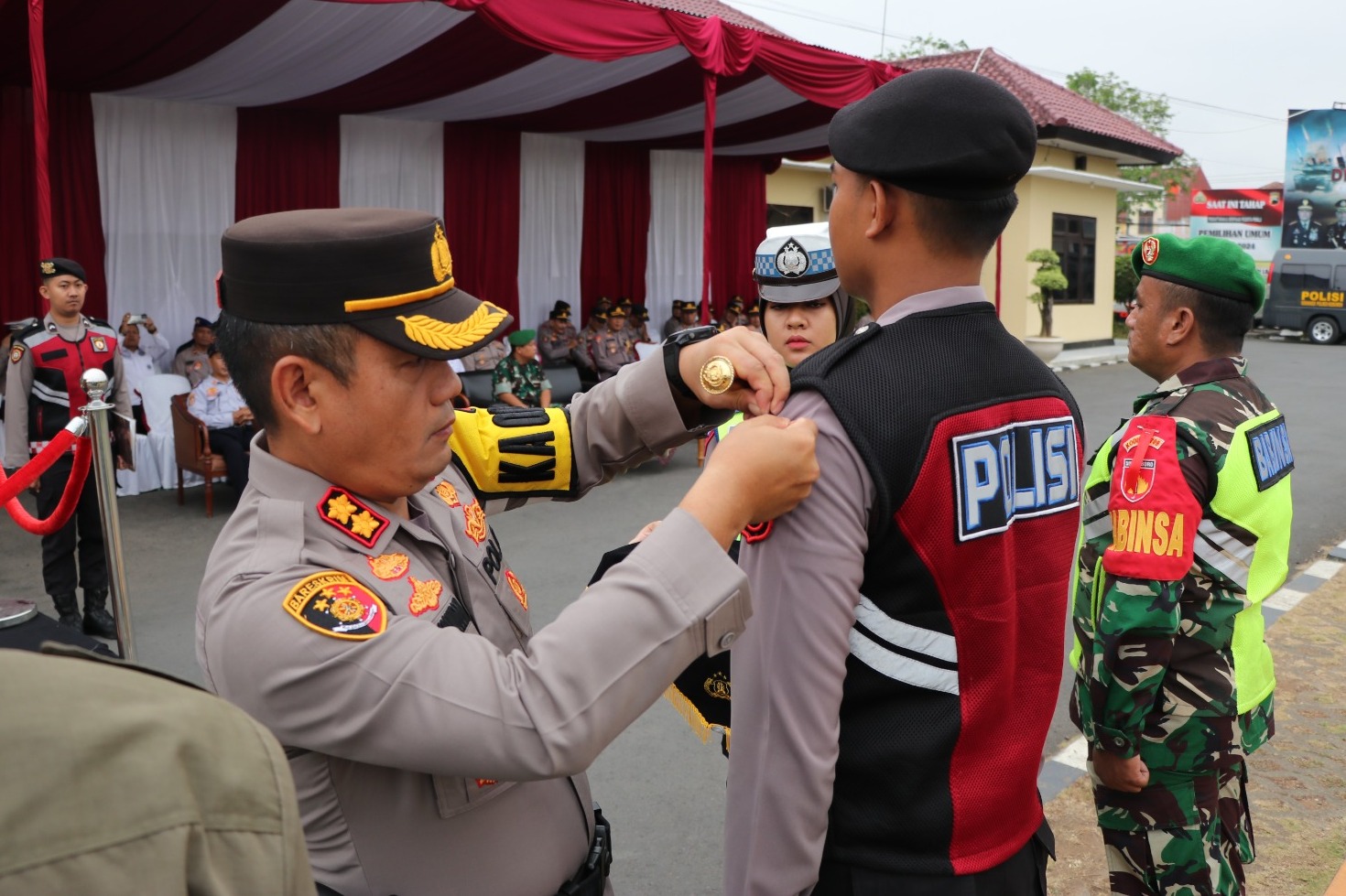 Operasi Mantap Brata Dimulai: Polres Kebumen Terjunkan 521 Personel untuk Amankan Pemilu 2024