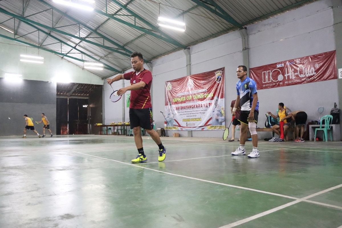 Meriahkan Hari Bhayangkara ke 78, Turnamen Bulu Tangkis Kapolres Kebumen Cup Kembali Digelar